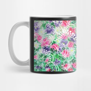 Swirly Dots by Jan Marvin Mug